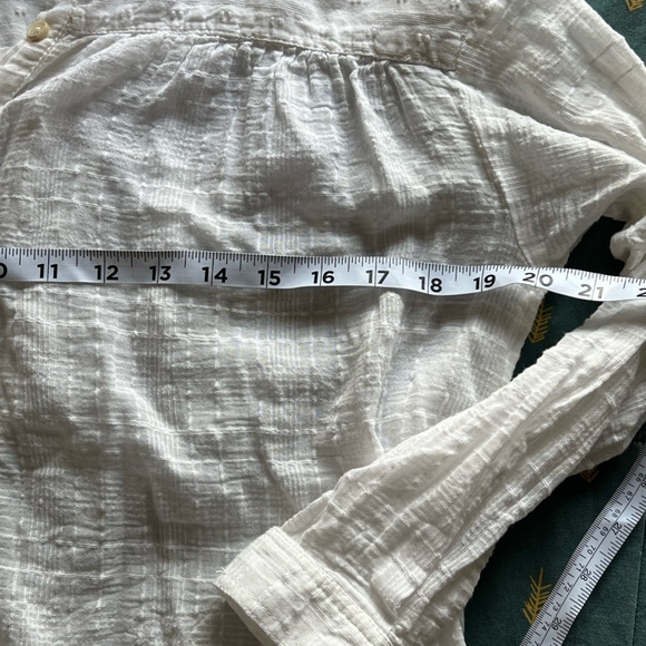 Anthropologie Pilcro Women Whote Blouse- XXSP - Picture 6 of 10